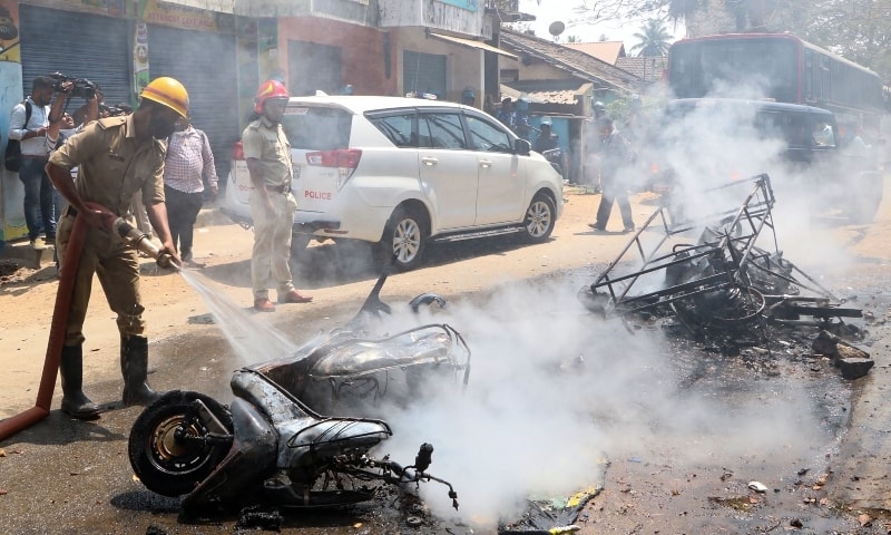 20 injured in India riots after Hindu activist killed