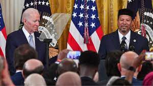 President Biden welcomed Muslim leaders at White House’s Eid al-Fitr celebration in years